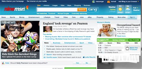 nine intranet|9msn australia ninemsn home page.